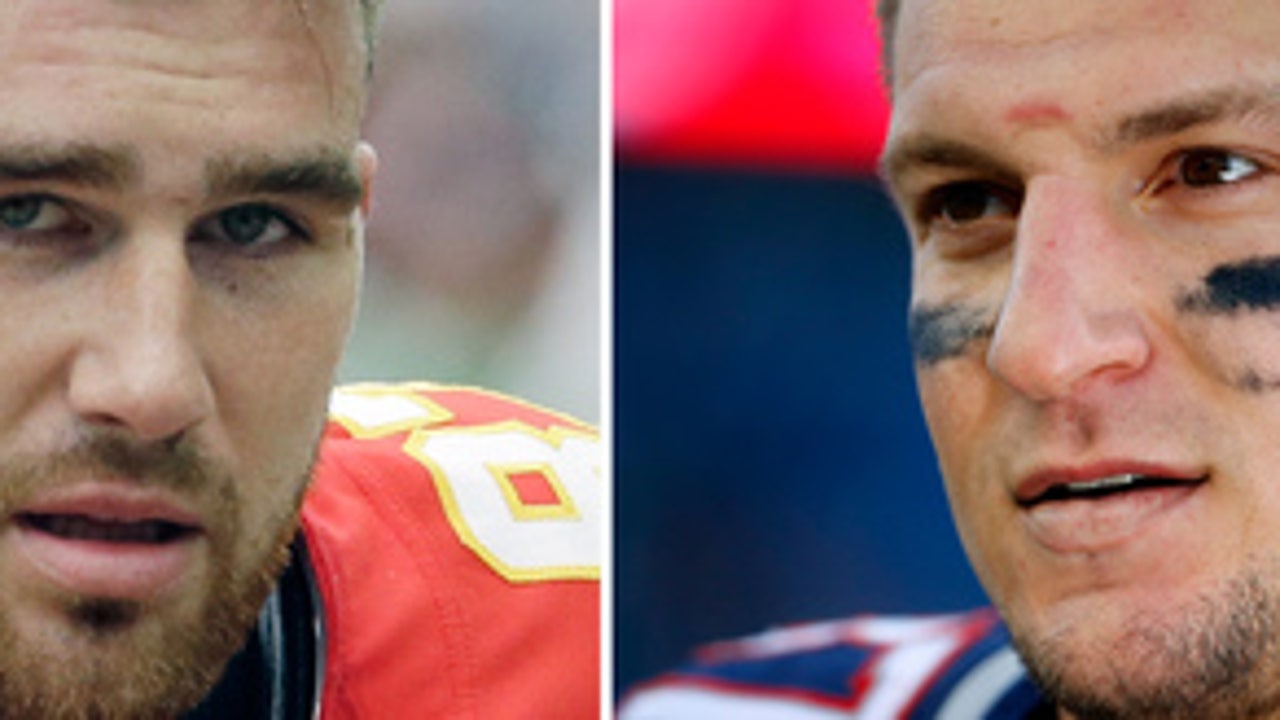 Patriots-Chiefs a showcase for tight ends Gronkowski, Kelce